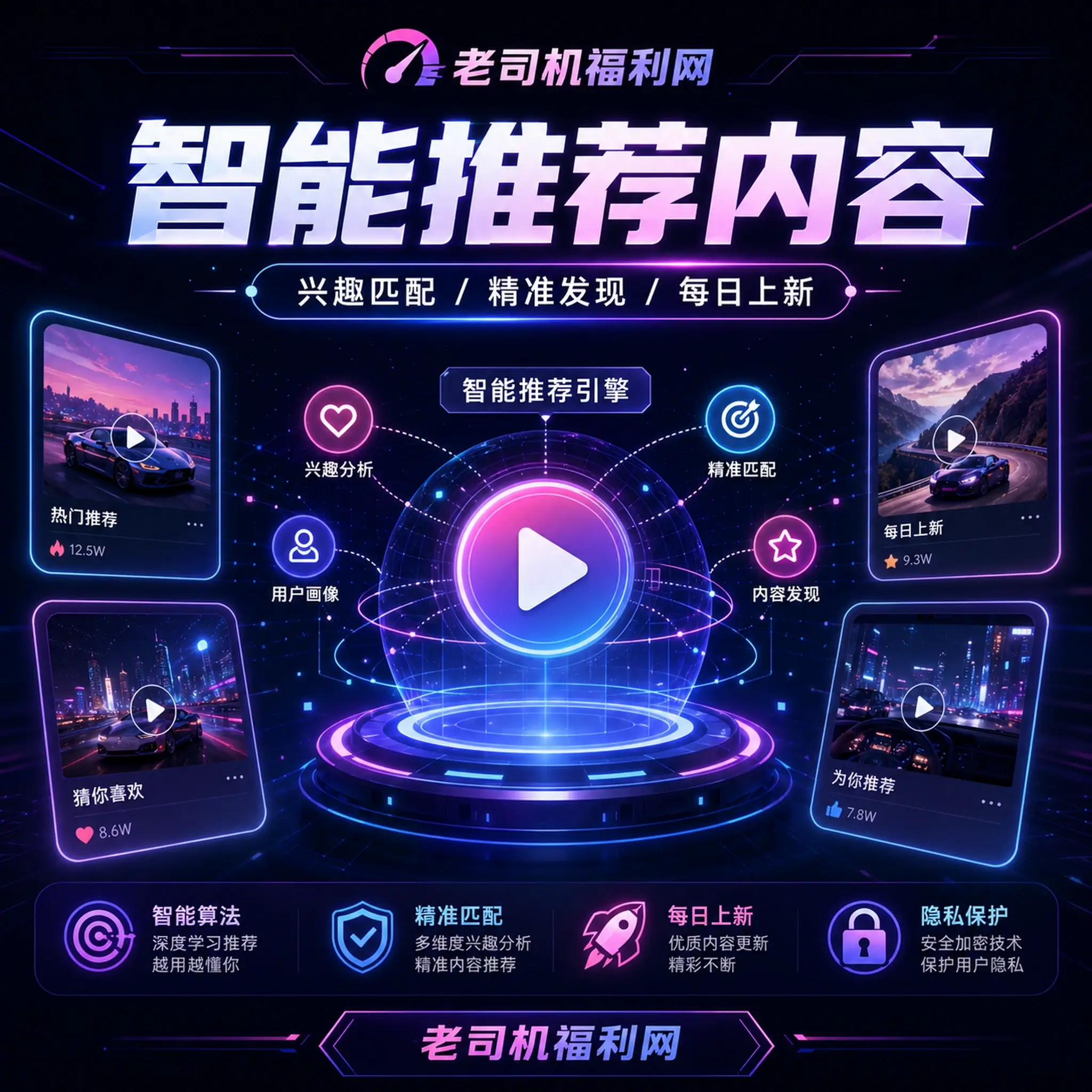 兴趣推荐主题视觉